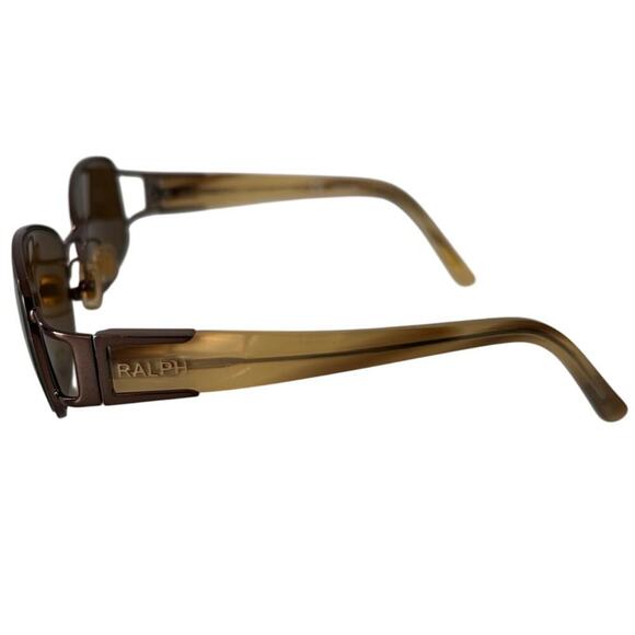 Ralph Lauren Sunglasses with magnified lower lens RA4203-104/13 Unisex Brown - Picture 3 of 5